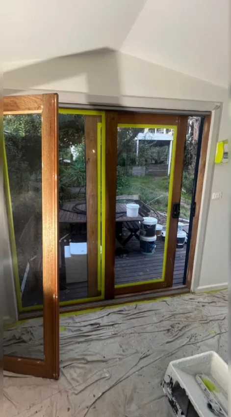 Before door painting Ocean Grove - Fairhaven Painting