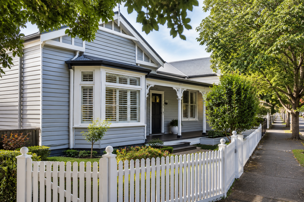 Fairhaven Painting completing exterior repainting on a heritage weatherboard home in Newtown, Geelong