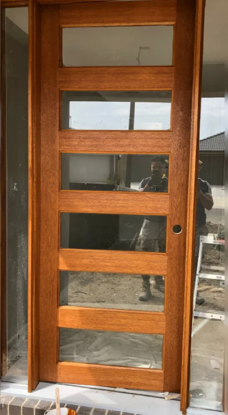 after door painting Ocean Grove – weatherboard coastal home Fairhaven Painting