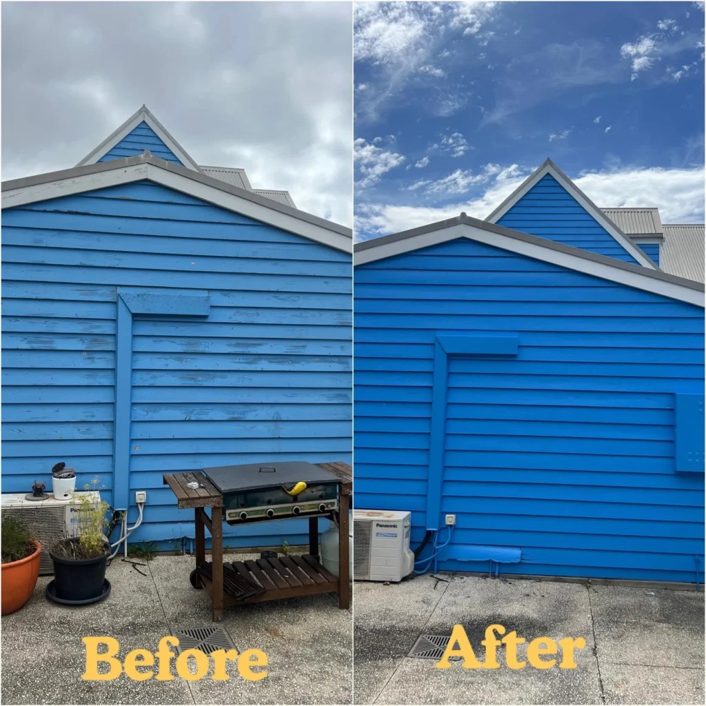 residential painters Higher before and after