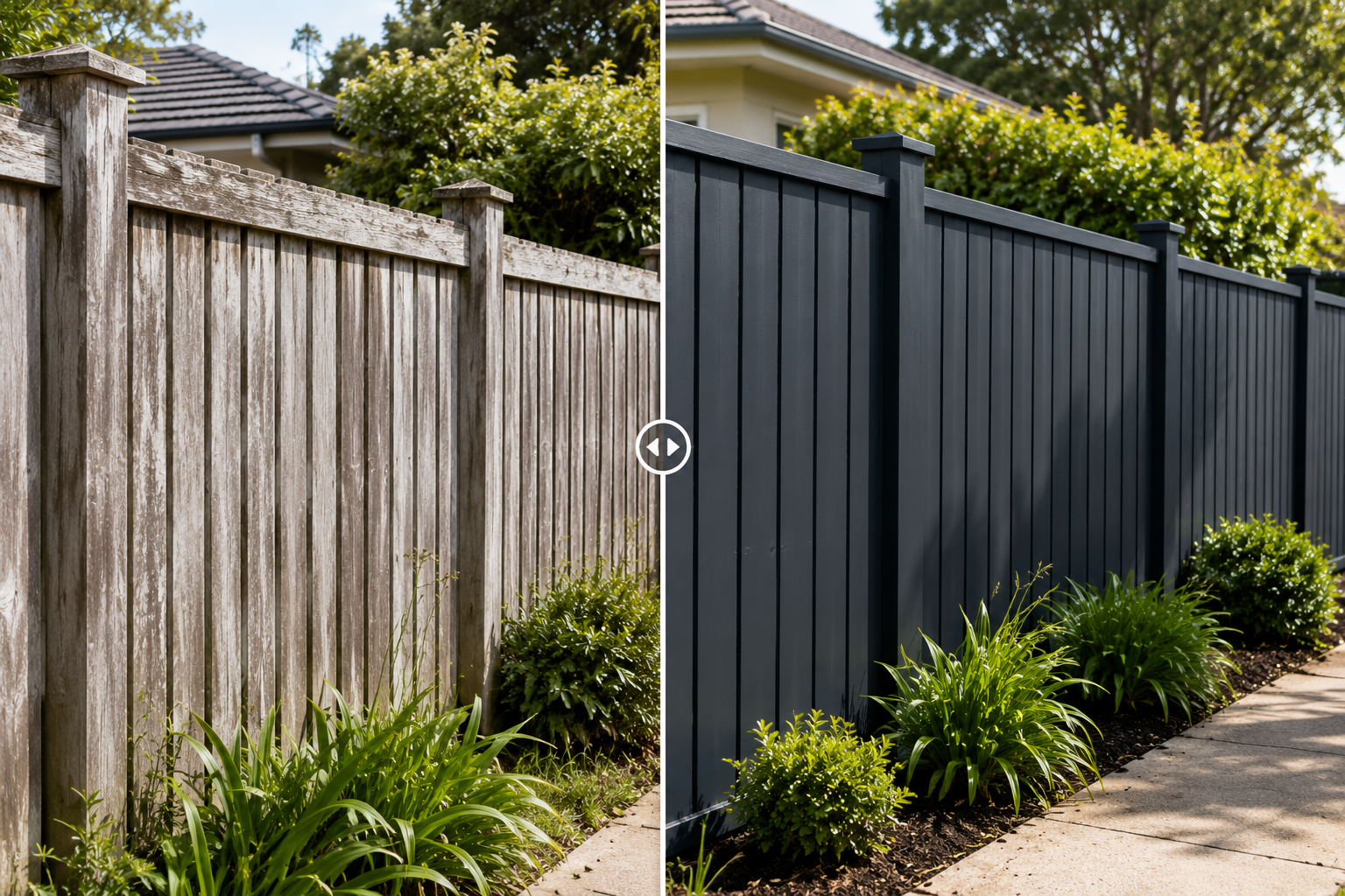 Fence Painting in Belmont by Fairhaven Painting