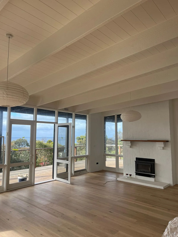 House painting for a holiday home in Apollo Bay VIC