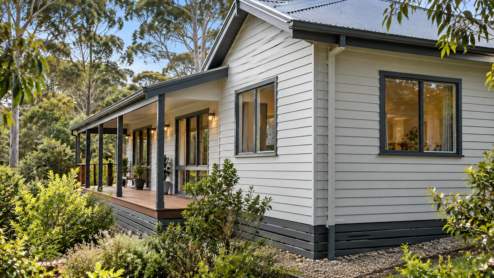 Home exterior painted by Fairhaven Painting in Forrest